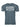 OS "Barbell" Slate Blue Heather 60/40 Tee Shirt - Old School Bodybuilding Clothing Co.