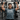 OS "Barbell" Slate Blue Heather 60/40 Tee Shirt - Old School Bodybuilding Clothing Co.