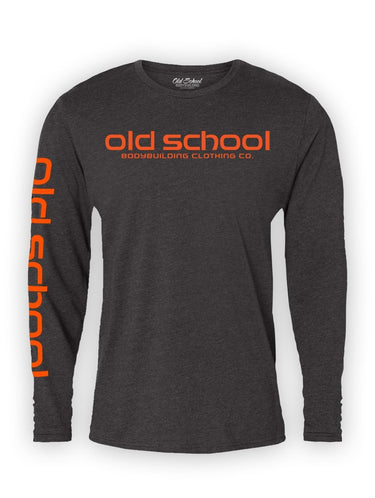 OS "Carheartt" Heavy Metal 100% Cotton Long Sleeve Tee - Old School Bodybuilding Clothing Co.