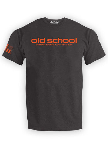 OS "Karheartt" Graphite 100% Cotton Tee Shirt - Old School Bodybuilding Clothing Co.