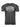 OS "Shield" Charcoal Heather 60/40 Tee Shirt - Old School Bodybuilding Clothing Co.