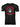 Vintage Gold Red and White on Black 60/40 Tee Shirt - Old School Bodybuilding Clothing Co.