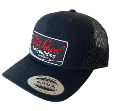 YP Trucker Black with Zero - Old School Bodybuilding Clothing Co.