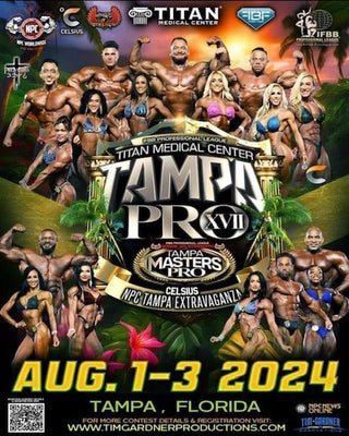 2024 IFBB Professional League Titan Medical Center Tampa Pro - Old School Bodybuilding Clothing Co.