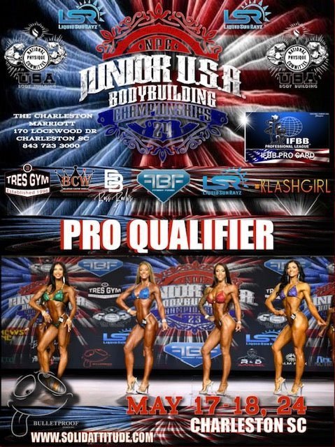 2024 NPC Junior USA Bodybuilding Championships Pro Qualifier - Old School Bodybuilding Clothing Co.