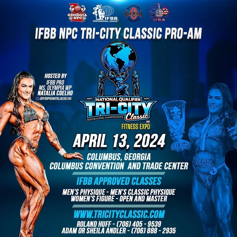 IFBB NPC Tri-City Classic Pro Am - Old School Bodybuilding Clothing Co.