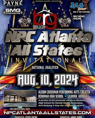 NPC Atlanta All States Invitational National Qualifier - Old School Bodybuilding Clothing Co.