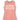 Ladies "Barbell" Heather Sunset Crop Tank Top