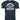 OS "Cross Barbell" Navy Blue 60/40 Tee Shirt - Old School Bodybuilding Clothing Co.